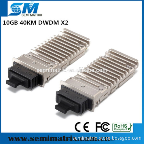 10G 40km DWDM X2 Optical Transceiver module